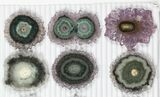 Lot: ~ Amethyst Stalactite Slices ( Pieces) #101720-2
